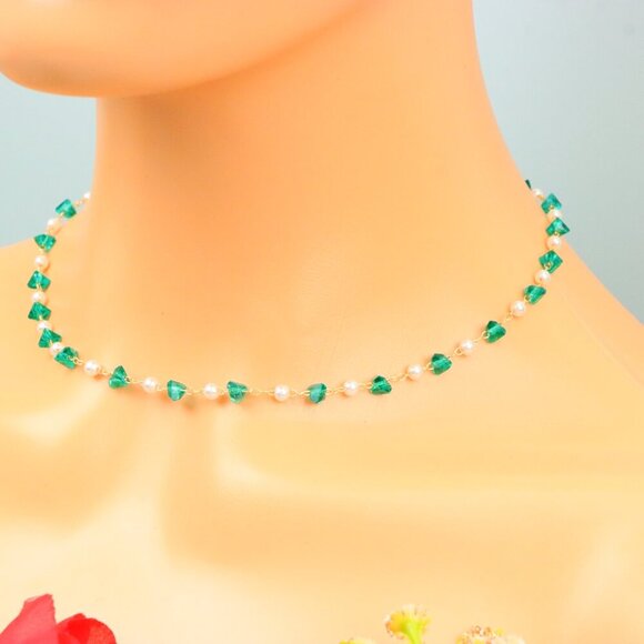 Delicate & Contemporary Necklace Chain, A Lovely Choice for Women, EVCH1393 - Picture 4 of 10